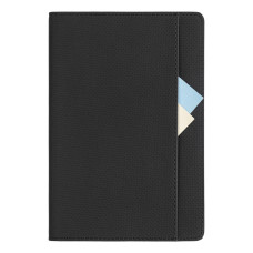 Ежедневник Flexy Smart Combi Daphne А5, черный, недатированный, в гибкой обложке