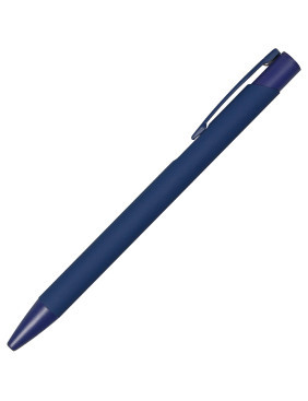 Ручка шариковая Legend Soft Touch Monochrome Requis, темно-синяя