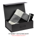 Подарочная коробка, размер 38,5*26*10,5 см, Solution Prestige Big Case Soft с магнитным клапаном и ручкой , с EVA ложементом 36,8*25,1*4 см под индивидуальную вырубку  , черная,