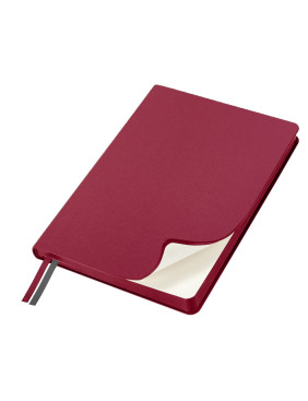 Ежедневник Flexy Velours de soie  А5, бордовый, недатированный, в гибкой обложке