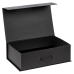 Подарочная коробка, размер 38,5*26*10,5 см, Solution Prestige Big Case Soft с магнитным клапаном и ручкой , с EVA ложементом 36,8*25,1*4 см под индивидуальную вырубку  , черная,