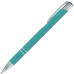 Ручка шариковая Legend Soft Touch Requis, бирюзовая 7709