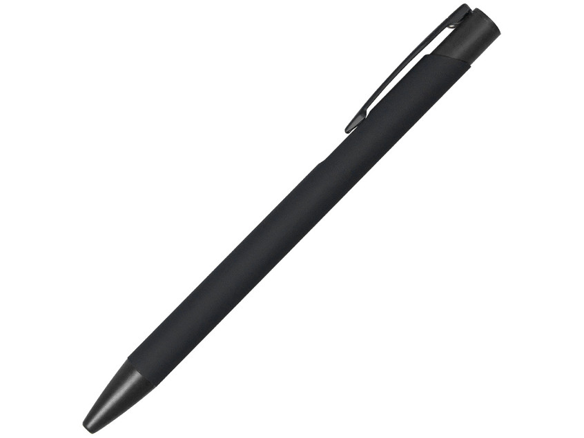 Ручка шариковая Legend Soft Touch Monochrome Requis, черная