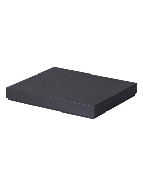 Ежедневник Flexy Foggia Squire B5, черный, недатированный, в гибкой обложке в подарочной коробке