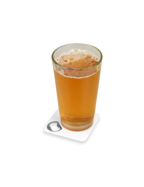 Подставка с открывалкой для кружки Beer, белый