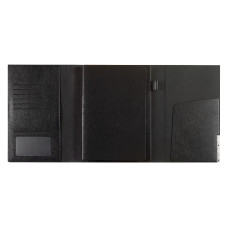 Ежедневник в суперобложке Country Liberty Mocca A5+ в подарочной коробке, черный, недатированный, в твердой обложке
