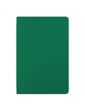 Ежедневник Flexy Velours de soie  А5, зеленый, недатированный, в гибкой обложке