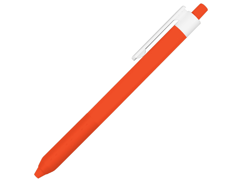 Ручка шариковая Alana Color, пластиковая, оранжевая