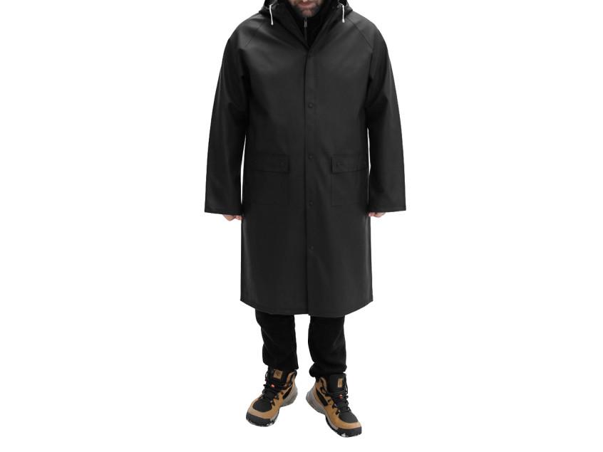 Дождевик Belfast Bi-color, материал PVC, черно-черный