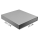 Подарочная коробка, размер 29,7*28,0*4,5 см, Solution Prestige Magnum Linen с магнитным клапаном под индивидуальную вырубку, серебристая, с бежевым ложементом