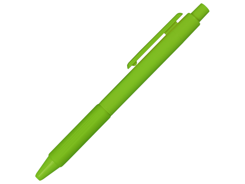 Ручка шариковая Flora Color с полугелиевым стержнем, салатовая