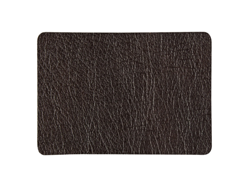 Шеврон Rectangle Mocco размер 50*70 мм, коричневый, со скругленными углами
