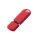 Флеш накопитель USB 2.0 Memo 16GB, пластик Софт Тач, красный/красный