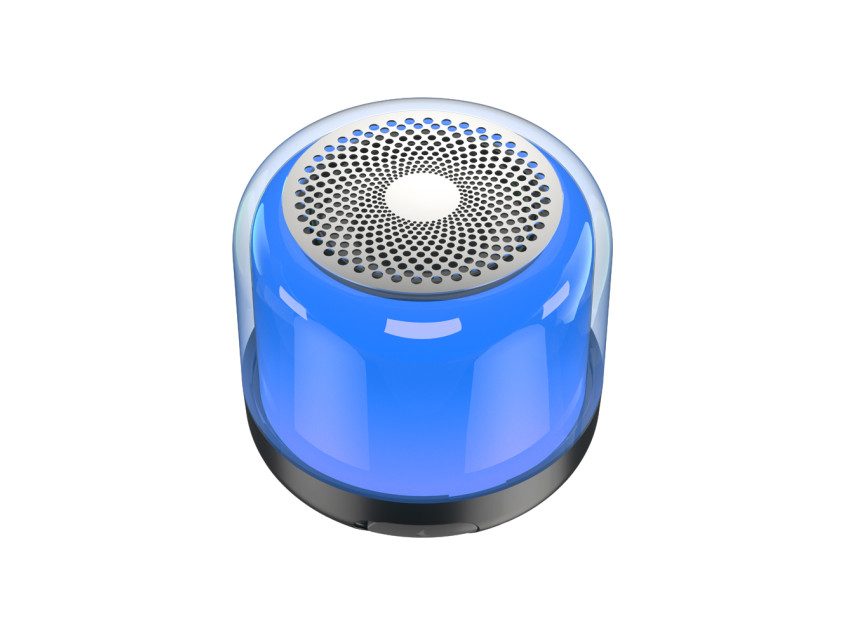 Колонка беспроводная MyTone Light Sound со светомузыкой, черная