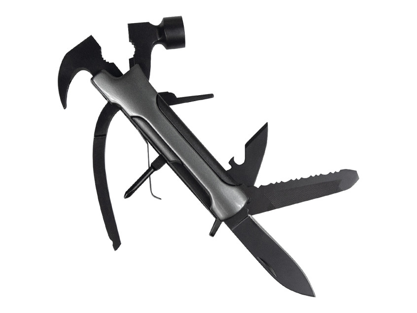 Мультитул Tools Hummer, черный,  в подарочной коробке