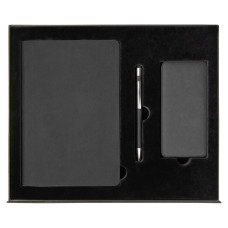 Набор подарочный Solution Prestige Trio (Ежедневник Flexy Latte Color А5, пауэрбанк 