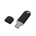 Флеш накопитель USB 2.0 Memo 32GB, пластик Софт Тач, черный/черный