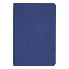 Ежедневник Flexy Latte Soft Touch B6, синий, недатированный, в гибкой обложке