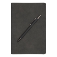 Ручка шариковая Gray stone Requis, черная