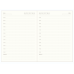Ежедневник Flexy Happy Line А5, красный, недатированный, в гибкой обложке