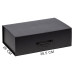 Подарочная коробка, размер 39*26,3*11 см, Solution Prestige Big Case Soft с магнитным клапаном и ручкой , черная
