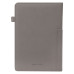 Ежедневник Smart Asti Linen А5, красный, недатированный, в твердой обложке с поролоном