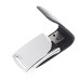 Флеш накопитель Shine, USB 2.0 64GB, металл/кожзам, серебро/черный