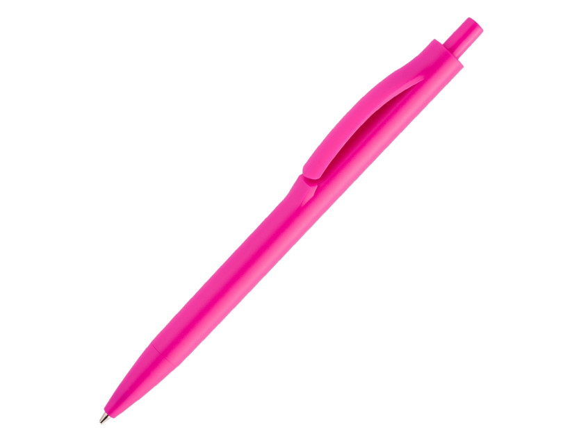 Ручка шариковая IGLA COLOR, пластиковая, розовая