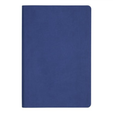 Ежедневник Flexy Latte Soft Touch Blue Edition Color А5, синий/оранжевый, недатированный, в гибкой обложке
