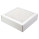 Плед акриловый Super Soft Nature размер 120*160 см, белый, плотность 450гр/м2, в подарочной белой крафтовой коробке с окошком