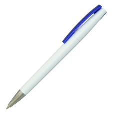 Ручка шариковая, пластиковая, белая/голубой, Z-PEN Ручка шариковая, пластиковая, белая/голубой, Z-PEN