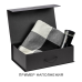 Подарочная коробка, размер 39*26,3*11 см, Solution Prestige Big Case Soft с магнитным клапаном и ручкой , черная
