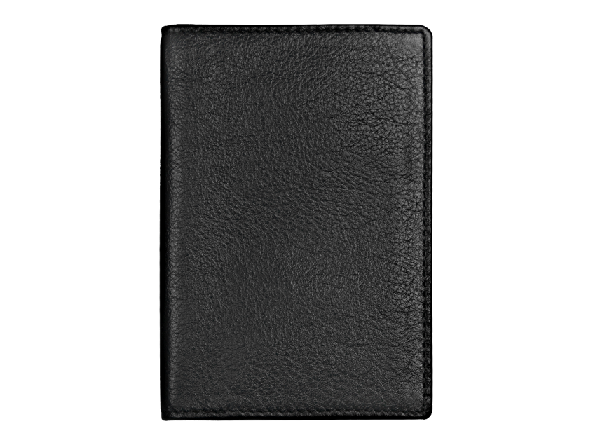 Обложка для автодокументов Leather Sun из нат. кожи, черный