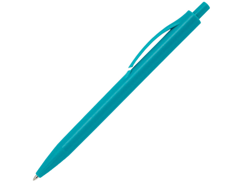 Ручка шариковая Хит, пластиковая, бирюзовая, pantone 320 С