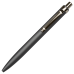 Ручка шариковая Shine Ray Soft touch алюминиевая, черная