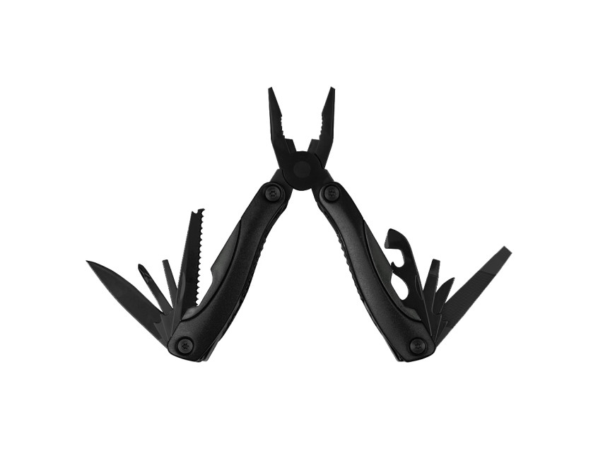 Мультитул Tools Birmingham (мультиинструмент) 11 в 1 c чехлом, в подарочной коробке, черный