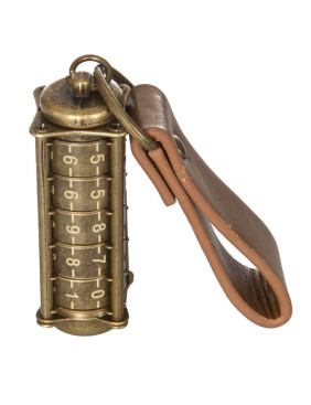 Флеш накопитель USB 2.0 Криптекс, металл, золотистый, 32 Gb