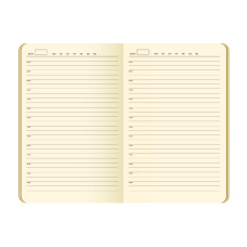 Ежедневник Latte NEW недатированный, голубой/синий