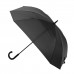 Зонт-трость с квадратным куполом Mistral, черный