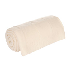 Плед Male вязаный, 160*90 см, бежевый (без  подарочной коробки)