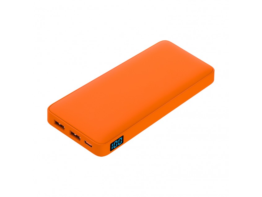 Внешний аккумулятор с подсветкой Ancor PD Plus 10000 mAh, оранжевый