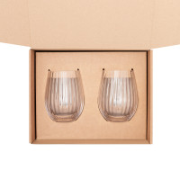 Подарочный набор 2 стакана для воды Blanche