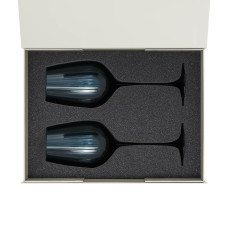 Подарочный набор 2 бокала для вина Toscana в серой коробке