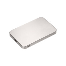 Внешний аккумулятор Artex PD 5000mAh с функцией беспроводной зарядки 15W, титановый