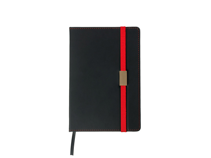 Ежедневник Cut Book недатированный, черный