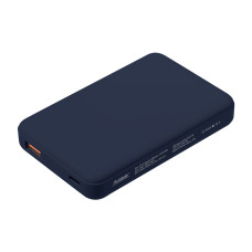 Внешний аккумулятор Largo PD 5000mAh с функцией беспроводной зарядки 15W, синий
