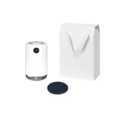 Подарочный набор Bliss, Auris, синий (увлажнитель воздуха, зарядное устройство)