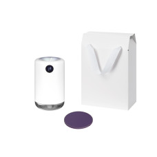 Подарочный набор Bliss, Auris, фиолетовый (увлажнитель воздуха, зарядное устройство)