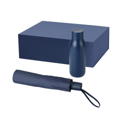 Подарочный набор Sevilla, Atlanta, синий (зонт, термобутылка)