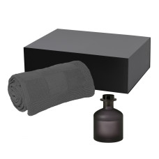 Подарочный набор Mizu , Cella, серый (диффузор, плед)